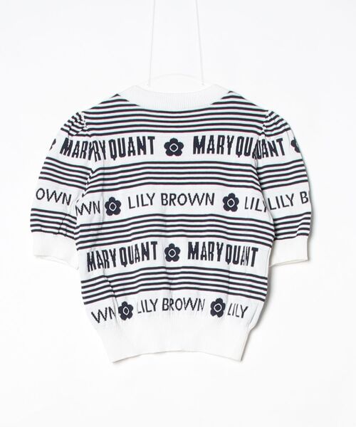MARY QUANT（マリークヮント） 25SS ジャガード 半袖ニット「Lily 