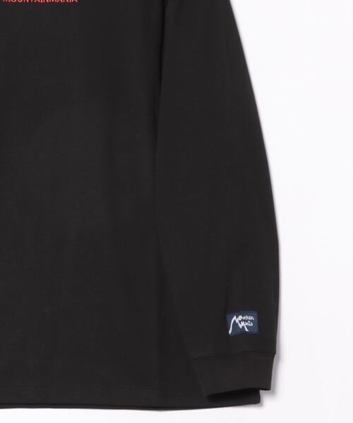 「Mountain Mania」 長袖Tシャツ MEDIUM ブルー メンズ_画像3