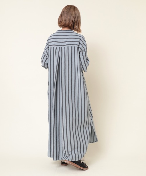 「RNA-N」 半袖ワンピース MEDIUM キナリ レディース_画像3