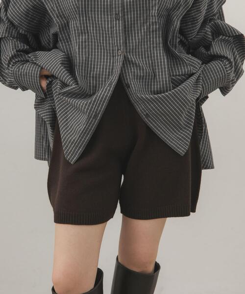 KBF（ケービーエフ） パンツ ニットショートパンツ レディース