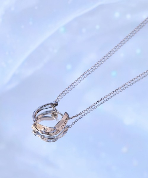 JUPITER ネックレス 「SV925」馬蹄ダイヤモンドネックレス/ホース