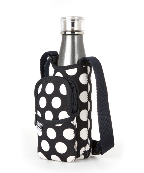 BUILTNY Two Bottle Tote ブラック・ホワイト・ドット BUILT NY（ビルト ニューヨーク） ショルダーバッグ バッグ BUILT