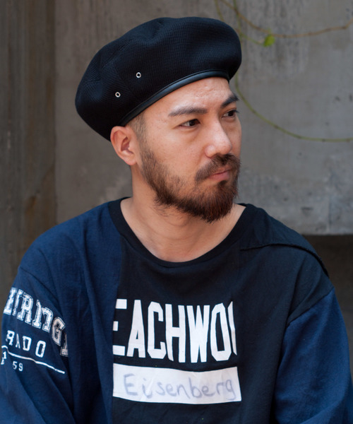 RACAL（ラカル） 帽子 ベレー帽 Rib Knit Beret / リブニットベレー