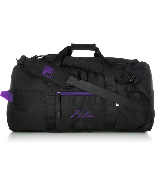 ボストンバッグ 「FILA/フィラ」 WEB限定 別注 筆記体 BIG ロゴ 3way  ボストンバッグ リュック ショルダーバッグ 大容量 47Lの画像