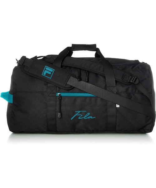 ボストンバッグ 「FILA/フィラ」 WEB限定 別注 筆記体 BIG ロゴ 3way  ボストンバッグ リュック ショルダーバッグ 大容量 47Lの画像