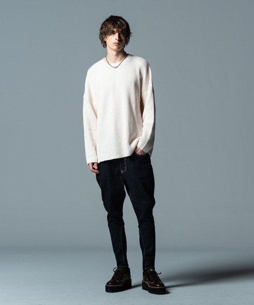 【送料込み】glamb グラム オーバーサイズリブニット　size S glamb ニット Oversized Rib Knit / オーバーサイズリブニット
