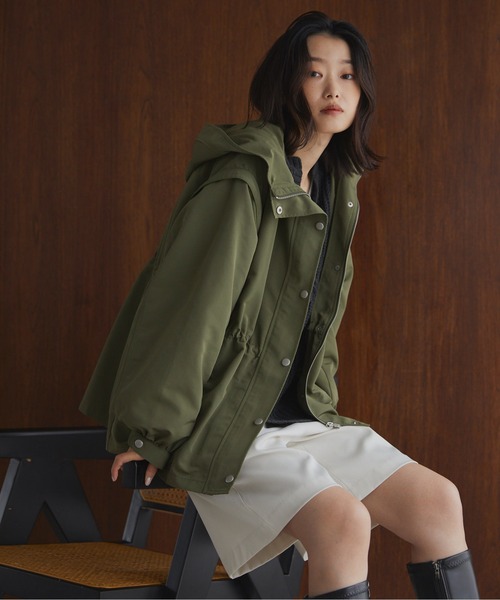 feepur パーカー マウンテンパーカー 2wayマウンテンパーカー / ベスト