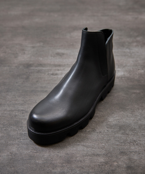 PADRONE ブーツ パドローネ / INNERGORE BOOTS with Chunky Sole 