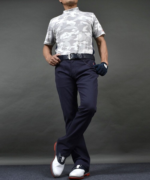 BOSS GOLF ボスゴルフ BIMTM5170 トリコロールライン撥水パンツ COMONGOLF（コモンゴルフ） ゴルフ トリコロール ライン 使い スリット