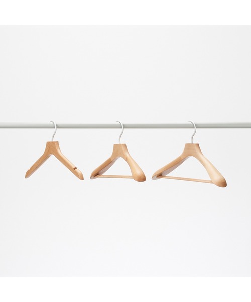 無印良品（MUJI） ランドリーグッズ 木製ハンガー 約幅45cm