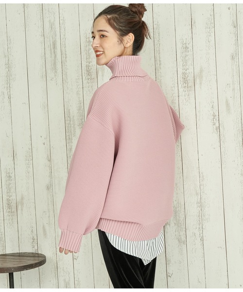 ANAP（アナップ） ニット セーター モチモチタートルネックニット