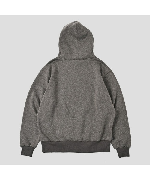 【NOCOFFEE】美品 パーカー クラブハウス グレー Lサイズ メンズ NO COFFEE（ノーコーヒー） パーカー ヘザーカラーロゴフーディ メンズ
