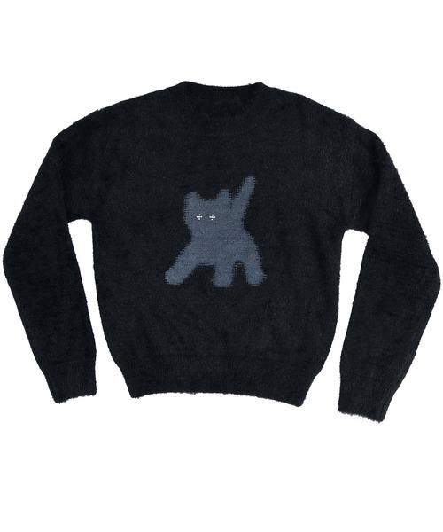 aeae ニット Flashed Cats Angora Knit レディース : ZOZOTOWN Yahoo 