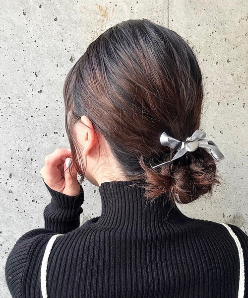 ヘアゴム シルバーリボンヘアゴム : ZOZOTOWN Yahoo!店 - 通販 - Yahoo
