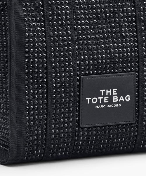 新品★マークジェイコブス ザ クリスタル スモール トートバッグ ブラック MARC JACOBS(マーク ジェイコブス)｜【公式】THE CRYSTAL CANVAS