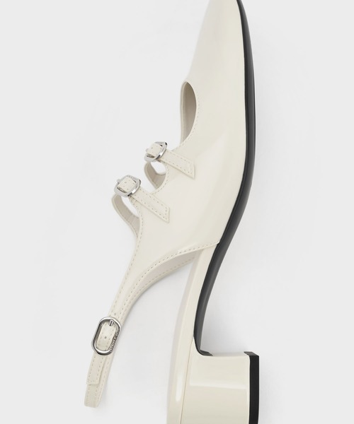 CHARLES ＆ KEITH（チャールズ&キース） パンプス ダブルストラップ