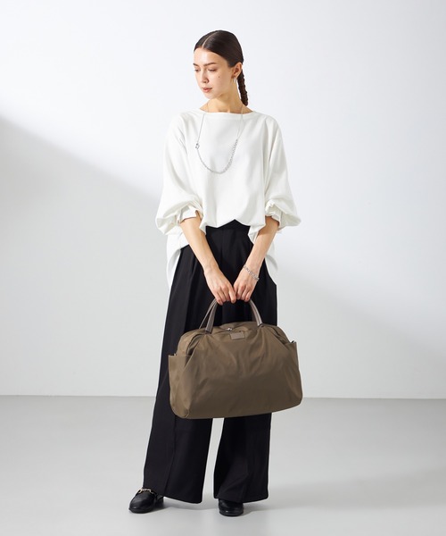 shiori⭐︎イザック 【ナイロンタフタ】トラベルボストン Y'SACCS（イザック） ボストンバッグ 「ナイロンタフタ」トラベル