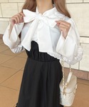 ブラウス シャツ ボウタイマムルークブラウス「...の詳細画像2