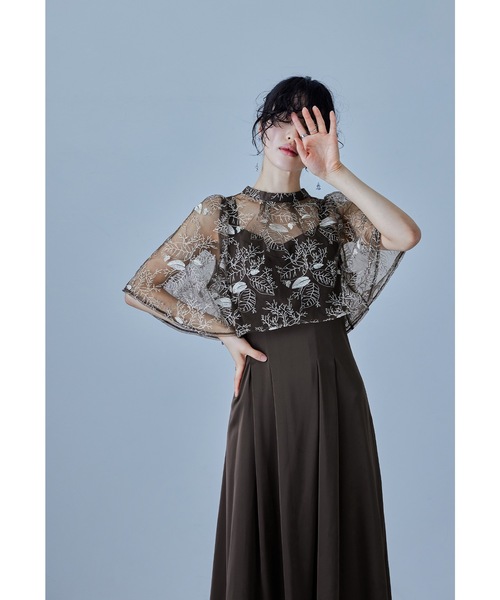 niana（ニアナ） ドレス リーフレースボレロセットドレス 結婚式
