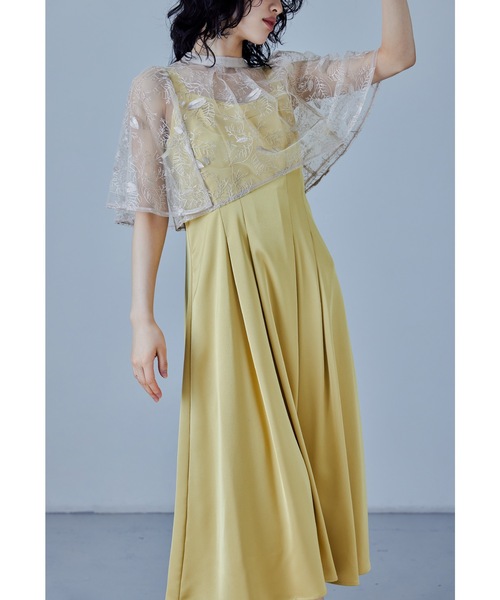niana（ニアナ） ドレス リーフレースボレロセットドレス 結婚式