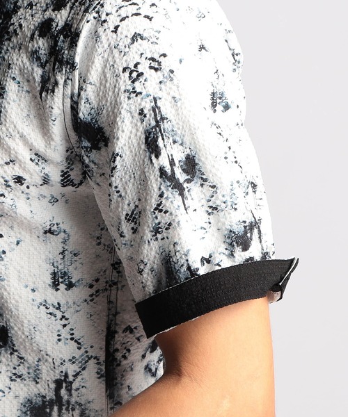 にこ STUDIO NICHOLSON / JAPANESE COTTON NYLON SHORT SLEEVE BOXY