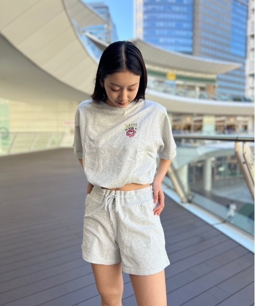 ショートパンツ Women Shorts Burmudas 92WWPA08 635 RED ROXY パンツ RED BUD SHORTS/ロキシーセットアップ対応ショート