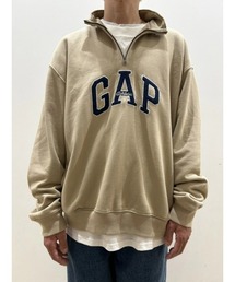 気質アップ GAP トレーナー スウェット GAPロゴ ヘビーウェイト ハーフ トップス