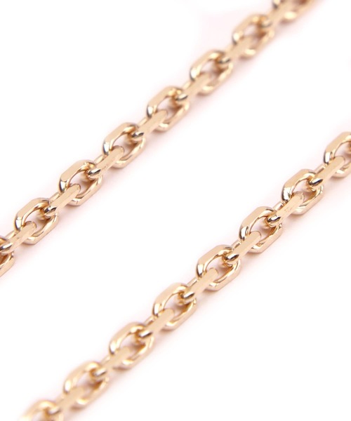 ネックレス LH Petite Modern カットアズキチェーン/K10ゴールド メンズ レディースの画像