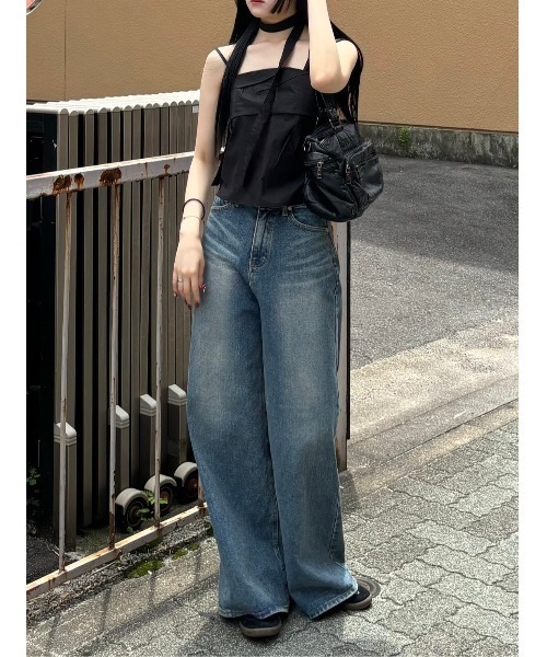 【Chikashitsu+ 】multi pocket vintage bag Never mind the XU / Chikashitsu+｜【Chikashitsu +】multi