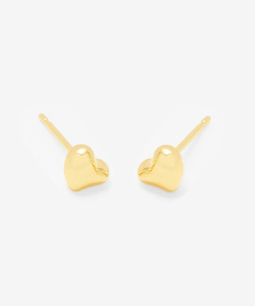 ESTELLE（エステール） ピアス K18 イエローゴールド ハート ピアス