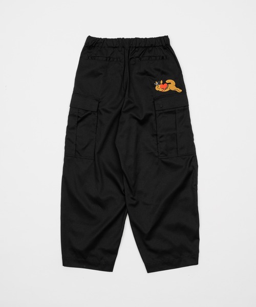 Kaoyorinakami PUNCHBOY ナイロンパンツ kaoyorinakami カーゴパンツ punch cat cargo pants / パンチキャット