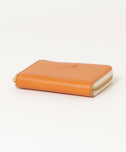 【訳あり品】ラウンドミニウォレット　orange sense of fun sola ミニ 財布 ラウンドジップ ミニ財布（栃木レザー