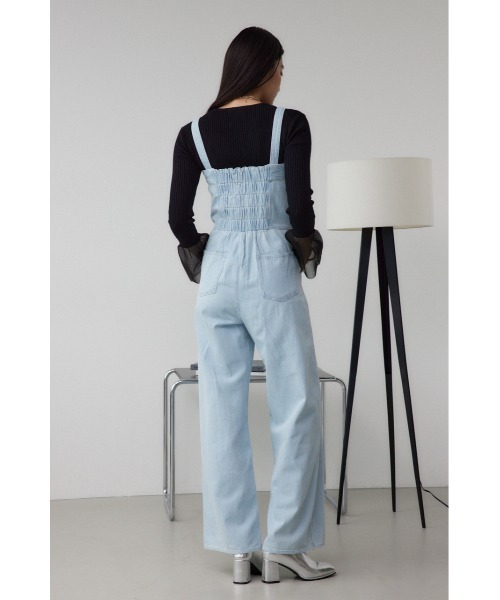 AZUL BY MOUSSY（アズールバイマウジー） オールインワン デニムベア