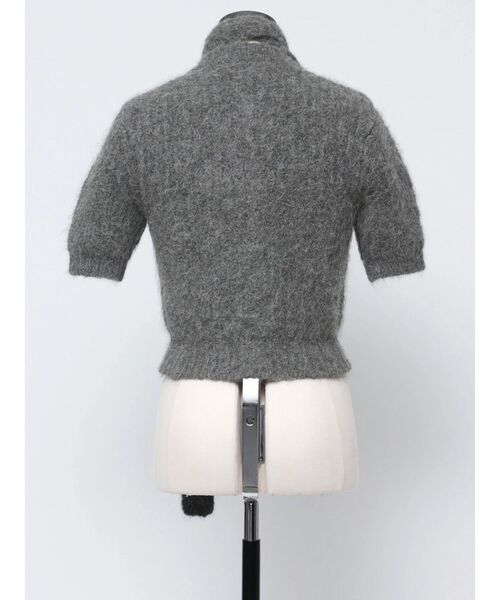 VEQUM カーディガン 「VEQUM」HALF SLEEVE KNIT CD レディース