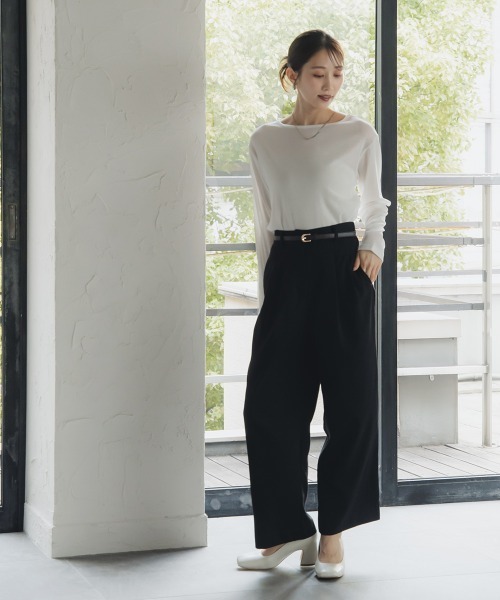 新品未使用PLAVE why？クロップトップTシャツSサイズ ニッセン tシャツ 「低身長/高身長サイズ有」スラブシアー