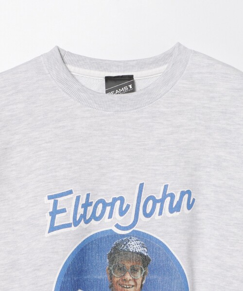 トレーナー スウェット BEAMS T / ELTON JOHN CREW SWEAT メンズ レディース