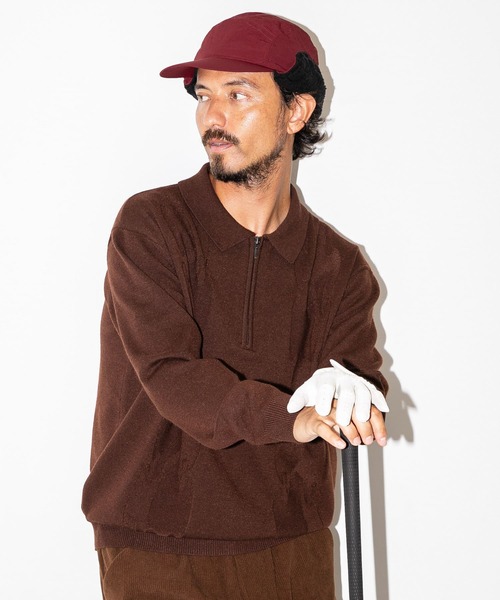 URBAN RESEARCH Sonny Label セーター ニット OOPS ケーブル襟