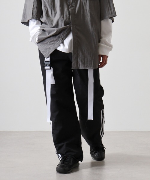 BAY CREST（ベイクレスト） ワイドパンツ パンツ Cyber nylon pants