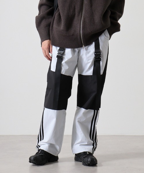Onパンツ BAY CREST（ベイクレスト） ワイドパンツ パンツ Cyber nylon pants
