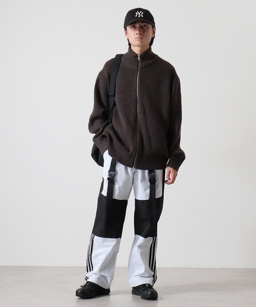 BAY CREST（ベイクレスト） ワイドパンツ パンツ Cyber nylon pants