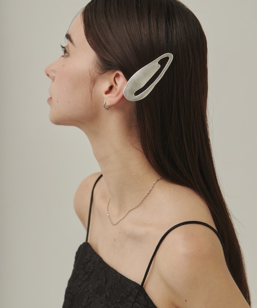ciite' ヘアクリップ メタルデザインポインテッドヘアピン