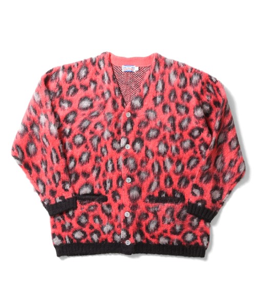 カーディガン HOUSTON woman ヒューストン ウーマン LEOPARD MOHAIR TOUCH CARDIGAN レオパード柄 モヘアタッ 88022259b_17_d_215.jpg
