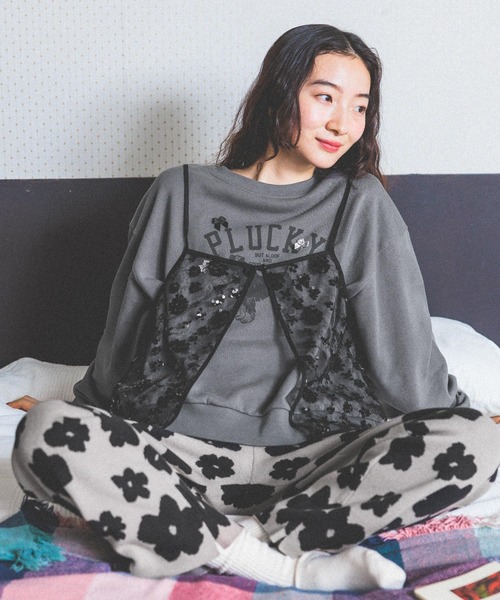 新品タグ付き、ビューティ＆ユース　スパンコールキャミ　2WAY 美品 スパンコール キャミソール ―2WAY―