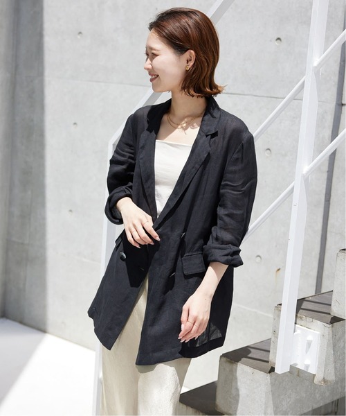 【美品】SLOBE IENA ベージュ ジャンパー SLOBE IENA - SLOBE IENA エコファーライナー付き マウンテン