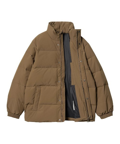 カーハート　ダウンジャケット　アウター　グリーン　XLメンズaa carhartt - カーハート ダウンジャケット アウター グリーン XL