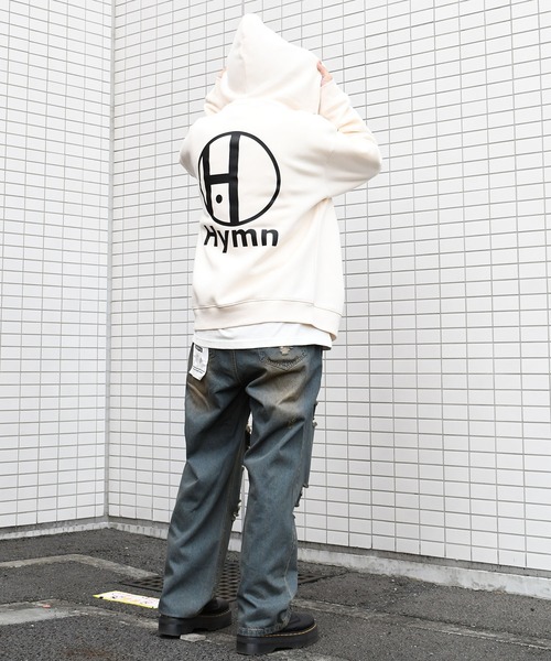 Starting Over パーカー graphic logo back print full zip