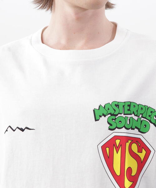 MANASTASH（マナスタッシュ） tシャツ MANASTASH×MASTERPIECE SOUND