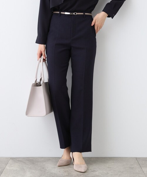 【美品】INDIVI パンツスーツ セットアップ 38 INDIVI 美品/インディヴィ パンツスーツ スカートスーツ 38号 9