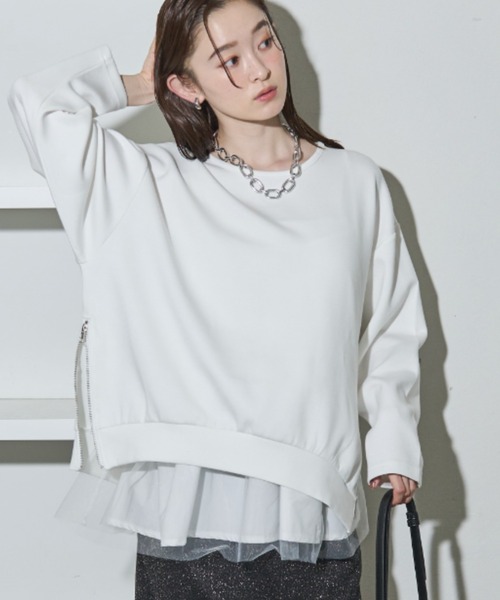 Shelly island（シェリーアイランド） tシャツ ダンボールサイドZIP