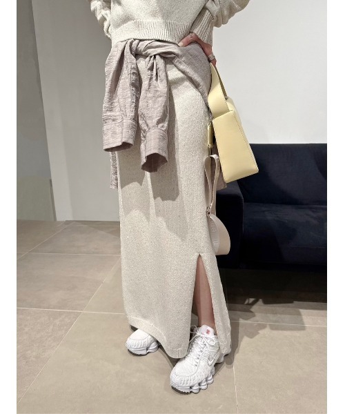 emmi ラメニットスカート emmi スカート eco ラメニットスカート : ZOZOTOWN Yahoo!店
